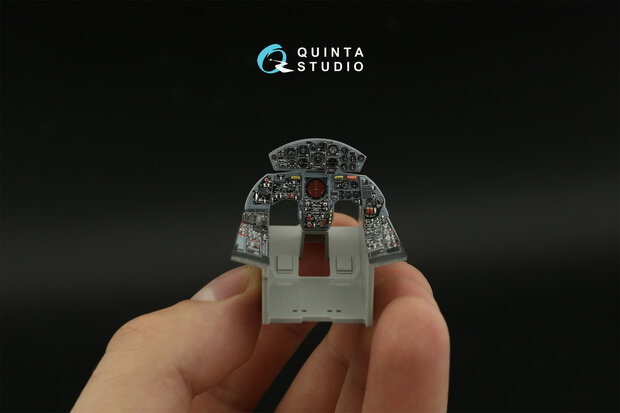 Quinta Studio QDS-32180 -  F-104S 3D-Printed & coloured Interior on decal paper (Italeri) - Small Version - 1:32