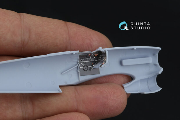 Quinta Studio QD72154 -  Typhoon Mk.1B Late 3D-Printed & coloured Interior on decal paper (Airfix) - 1:72