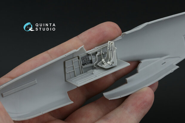 Quinta Studio QD48496 -  F-82E Twin Mustang 3D-Printed & coloured Interior on decal paper (Modelsvit) - 1:48