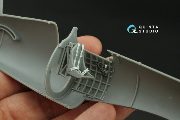 Quinta Studio QD48476 -  F4U-2 Corsair 3D-Printed & coloured Interior on decal paper (Hobby Boss) - 1:48