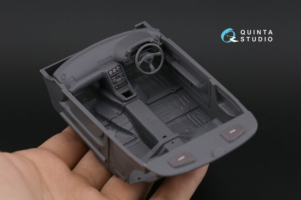 Quinta Studio QD24017 -  Nissan Skyline GT-R R32 3D-Printed & coloured Interior on decal paper (Hasegawa) - 1:24