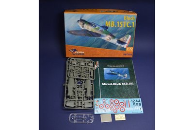 Dora Wings DW72026 - Bloch MB.151C.1 - 1:72