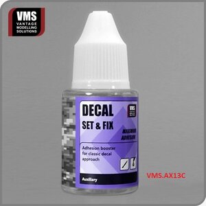 VMS.AX13C - Decal Set & Fix 30 ml - [VMS - Vantage Modelling Solutions]