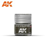 RC037 - AK Real Color Paint - S.C.C. 15 Olive Drab 10ml - [AK Interactive]