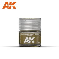 RC053 - AK Real Color Paint - Graugrün-Gray Green RAL 7008 10ml - [AK Interactive]