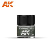 RC260 - AK Real Color Paint - Medium Green 42 10ml - [AK Interactive]