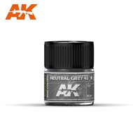 RC261 - AK Real Color Paint - Neutral Grey 43 10ml - [AK Interactive]