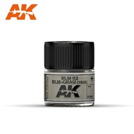 RC265 - AK Real Color Paint - RLM 02 RLM-GRAU (1938) - [AK Interactive]