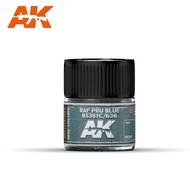 RC297 - AK Real Color Paint - RAF Pru Blue BS381C/636 - 10ml - [AK Interactive]