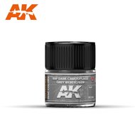 RC300 - AK Real Color Paint - RAF Dark Camouflage Grey BS381C/629 - 10ml - [AK Interactive]