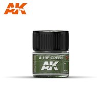 RC312 - AK Real Color Paint - A-19F Grass Green 10ml - [AK Interactive]