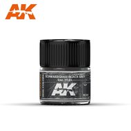 RC341 - AK REAL COLOR PAINT - SCHWARZGRAU-BLACK GREY RAL 7021 - [ AK Interactive ]