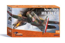 Dora Wings DW48017 - Marcel Bloch MB.151C.1 - 1:48