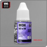 VMS.AX13C - Decal Set & Fix 30 ml - [VMS - Vantage Modelling Solutions]