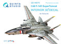 Quinta-Studio-QD48070-F-14D--3D-Printed-&amp;-coloured-Interior-on-decal-paper--(for-Tamiya-kit)-1:48