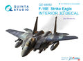 Quinta-Studio-QD48052-F-15E-Strike-Eagle--3D-Printed-&amp;-coloured-Interior-on-decal-paper--(for-Revell-kit)-1:48