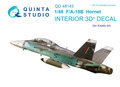 Quinta-Studio-QD48145-F-A-18B-3D-Printed-&amp;-coloured-Interior-on-decal-paper-(for-Kinetic--kit)-1:48