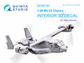 Quinta-Studio-QD48182-MV-22-Osprey-3D-Printed-&amp;-coloured-Interior-on-decal-paper-(for-HobbyBoss-kit)-1:48