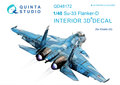 Quinta-Studio-QD48172-Su-33-3D-Printed-&amp;-coloured-Interior-on-decal-paper-(for-Kinetic-kit)-1:48