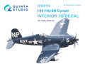 Quinta-Studio-QD48154-F4U-5N-3D-Printed-&amp;-coloured-Interior-on-decal-paper-(for-Hobby-Boss-kit)-1:48