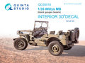 Quinta-Studio-QD35018-Willys-MB-3D-Printed-&amp;-coloured-Interior-on-decal-paper-(for-all-kit)-1:35