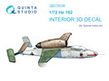 Quinta-Studio-QD72036-He-162-3D-Printed-&amp;-coloured-Interior-on-decal-paper-(for-Special-Hobby-kit)-1:72