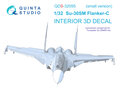 Quinta-Studio-QDS-32095-Su-30SM-3D-Printed-&amp;-coloured-Interior-on-decal-paper-(conversion-for-Trumpeter-Su-30MKK)-Small-Version-1:32