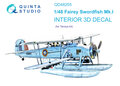 Quinta-Studio-QD48255-Swordfish-Mk.I-3D-Printed-&amp;-coloured-Interior-on-decal-paper-(for-Tamiya-kit)-1:48