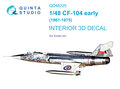 Quinta-Studio-QD48225-CF-104-Early-3D-Printed-&amp;-coloured-Interior-on-decal-paper-(for-Kinetic-kit)-1:48