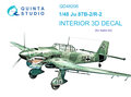 Quinta-Studio-QD48206-Ju-87B-2-R-2-3D-Printed-&amp;-coloured-Interior-on-decal-paper-(for-Italeri-kit)-1:48