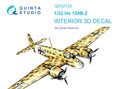 Quinta-Studio-QD32129-Hs-129B-2-3D-Printed-&amp;-coloured-Interior-on-decal-paper-(for-Zoukei-Mura-kit)-1:32