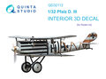 Quinta-Studio-QD32112-Pfalz-D.III-3D-Printed-&amp;-coloured-Interior-on-decal-paper-(for-Roden-kit)-1:32