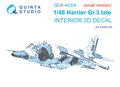 Quinta-Studio-QDS-48304-Harrier-Gr.3-late-3D-Printed-&amp;-coloured-Interior-on-decal-paper-(for-Kinetic-kit)-Small-Version-1:48