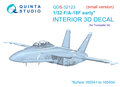 Quinta-Studio-QDS-32123-F-A-18F-early-3D-Printed-&amp;-coloured-Interior-on-decal-paper-(for-Trumpeter-kit)-Small-Version-1:32