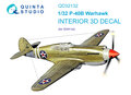 Quinta-Studio-QD32132-P-40B-3D-Printed-&amp;-coloured-Interior-on-decal-paper-(for-GWH-kit)-1:32