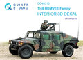 Quinta-Studio-QD48310-HUMVEE-family-3D-Printed-&amp;-coloured-Interior-on-decal-paper-(for-Tamiya-kit)