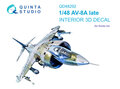 Quinta-Studio-QD48292-AV-8A-Late-3D-Printed-&amp;-coloured-Interior-on-decal-paper-(for-Kinetic-kit)--1:48