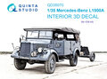 Quinta-Studio-QD35070-Mercedes-Benz-L1500A-3D-Printed-&amp;-coloured-Interior-on-decal-paper-(for-ICM-kit)--1:35