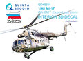 Quinta-Studio-QD48354-Mi-17-(Mi-8MT-Export-version)-3D-Printed-&amp;-coloured-Interior-on-decal-paper-(for-Zvezda-kit)-1:48