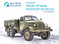 Quinta-Studio-QD35086-ZiL-157-family-3D-Printed-&amp;-coloured-Interior-on-decal-paper-(for-Trumpeter-kit)-1:35