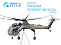 Quinta-Studio-QD35100-CH-54A-3D-Printed-&amp;-coloured-Interior-on-decal-paper-(for-ICM-kit)--1:35