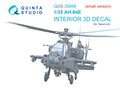 Quinta-Studio-QDS-35099-AH-64E-3D-Printed-&amp;-coloured-Interior-on-decal-paper-(for-Takom-kit)-Small-Version-1:35