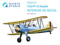 Quinta-Studio-QD32161-PT-13-Kaydet-3D-Printed-&amp;-coloured-Interior-on-decal-paper-(for-Roden-kit)-1:32