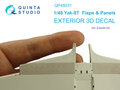 Quinta-Studio-QP48031-Yak-9T-Flaps-and-panels-(for-Zvezda-kit)-1:48