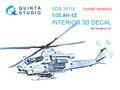 Quinta-Studio-QDS-35119-AH-1Z-3D-Printed-&amp;-coloured-Interior-on-decal-paper-(for-Academy-kit)-Small-Version-1:35