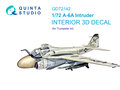 Quinta-Studio-QD72142-A-6A-Intruder-3D-Printed-&amp;-coloured-Interior-on-decal-paper-(for-Trumpeter-kit)-1:72