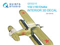 Quinta-Studio-QD32215-I-153-3D-Printed-&amp;-coloured-Interior-on-decal-paper-(for-ICM-kit)-1:32