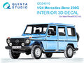 Quinta-Studio-QD24010-Mercedes-Benz-230G-3D-Printed-&amp;-coloured-Interior-on-decal-paper-(for-Italeri-Revell-ESCI-kit)-1:24
