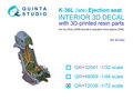 Quinta-Studio-QR+72036--K-36L-(late)-ejection-seat-(for-Su-25-Su-25SM-aircraft-since-2008)-(All-kits)-1:72