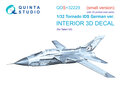 Quinta-Studio-QDS+32229--Tornado-IDS-German-3D-Printed-&amp;-coloured-Interior-on-decal-paper-(Italeri)-(with-3D-printed-resin-parts)-Small-Version-1:32